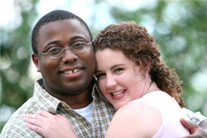 BBW interracial couple