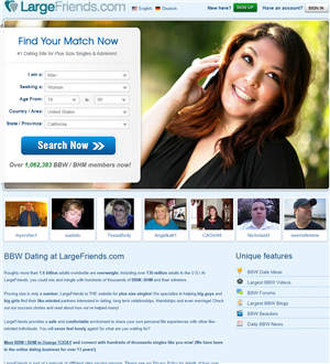 large friend home page