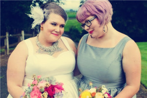 lesbian BBW marriage